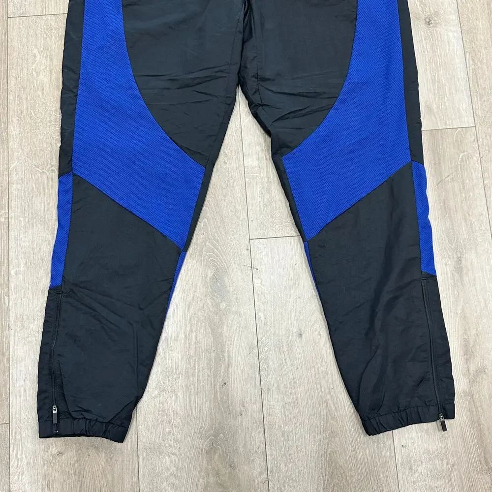 Jordan 1 Tier Zero Wings Windbreaker Pants Blue Black Sz XXL 2XL B29